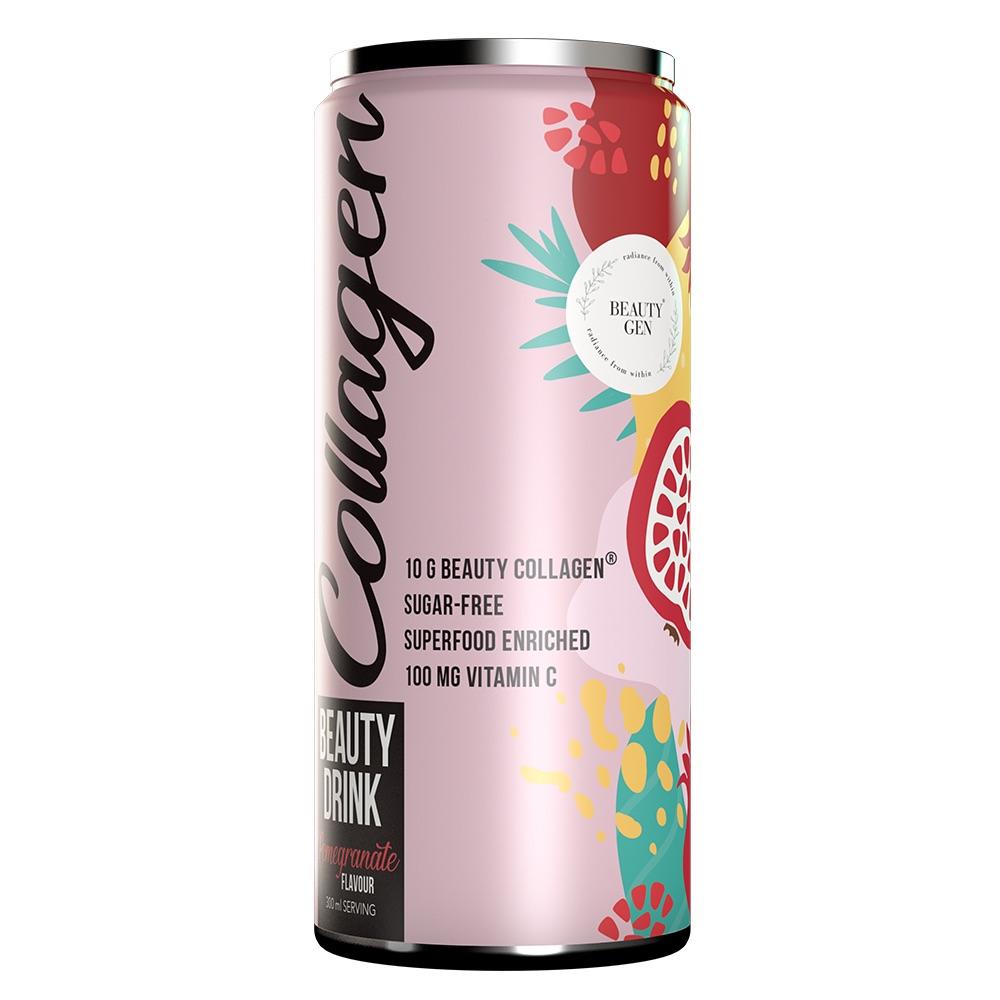 Beauty Gen Beauty Collagen Drink - Pomegranate 300ml - 6 Cans