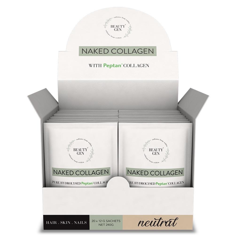 Beauty Gen Naked Collagen Sachets - Neutral 20 x 12g